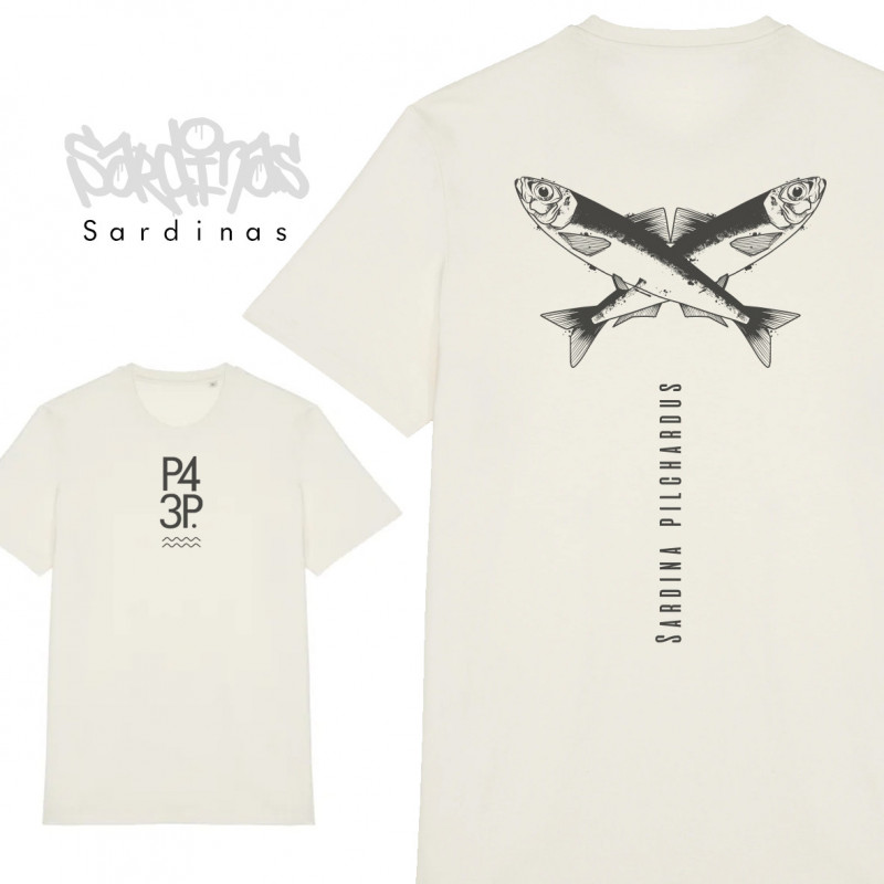 Tshirt XS ivory SARDINAS