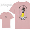 Tshirt M PETAL ROSE jeaune garde