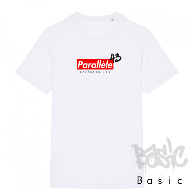 Tshirt L white BASIC